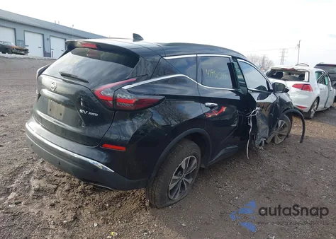 2021 Nissan Murano Sv Intelligent Awd из США, поврежденный, VIN 5N1AZ2BS2MC142810